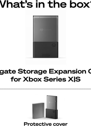 Seagate Storage Expansion Card for Xbox Series X|S 1 TB Solid State Drive - NVMe Expansion SSD for Xbox Series X|S (STJR1000400)