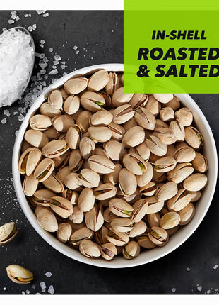 Wonderful Pistachios In Shell, Roasted & Salted Nuts, 48 Ounce Resealable Bag, Protein Snacks, Bulk Snacks, Healthy Snacks for Adults