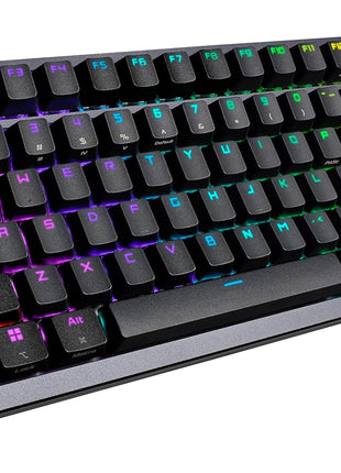 ASUS ROG Azoth Wireless Mechanical Gaming Keyboard 75% TKL, Tri-Mode Connectivity, Hot Swappable Pre-lubed ROG NX Storm Clicky Switches, PBT Keycaps, RGB, OLED Display, PC/Mac Support - Black