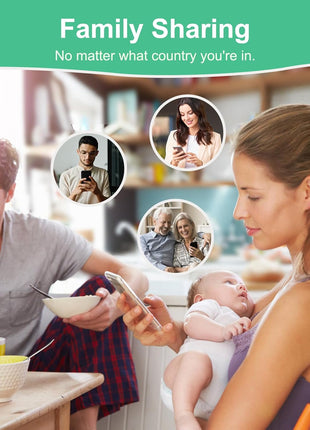 Simyke Smart Video Baby Monitor,1080P Baby Room Camera, APP Control,WiFi On/Off Switch,AI Detection, Cry Monitor and Lullabies, HD Night Vision, Two-Way Audio, Cloud & SD Card Storage