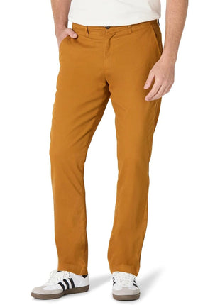 Amazon Essentials Men's Athletic-Fit Casual Stretch Chino Pant (Available in Big & Tall), Mushroom Brown, 32W x 32L