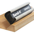 Milescraft 1622 ? Sand-It Multi-Surface Sanding Block. Sand Flat, Concave, Convex & Round Surfaces or Fit into Tight Spaces. Accepts any ¼ Sheet of Sand Paper. 150 Grit Sand Paper Included
