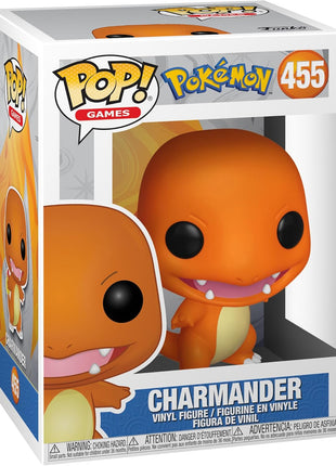 Funko POP! Games: Pokémon - Charmander | Official Merch - Collectable Vinyl Figurine for Shelf Display - Birthday Gift Idea for Fans and Collectors