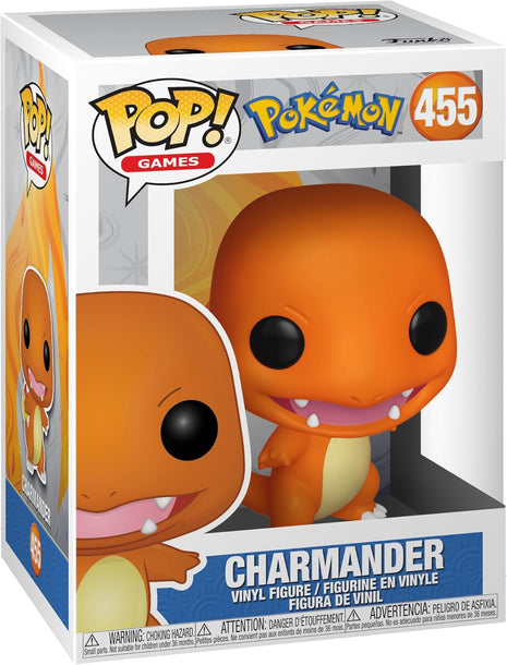 Funko POP! Games: Pokémon - Charmander | Official Merch - Collectable Vinyl Figurine for Shelf Display - Birthday Gift Idea for Fans and Collectors