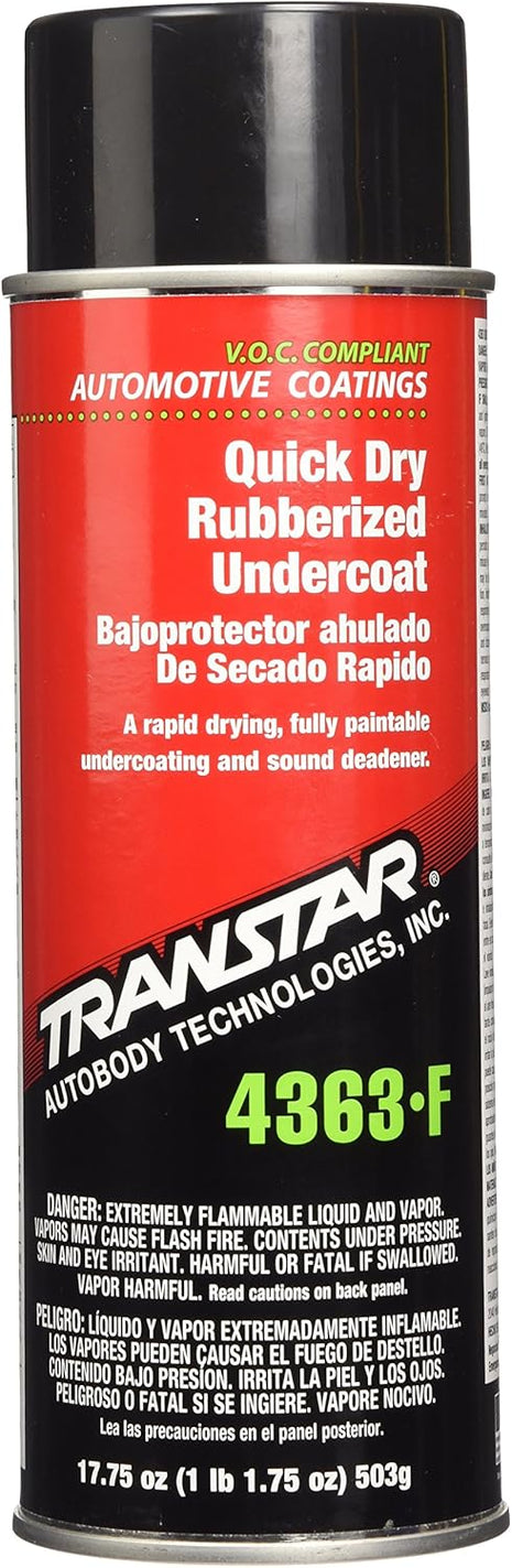TRANSTAR (4363-F) Quick Dry Rubberized Undercoating - 17.75 oz. Aerosol