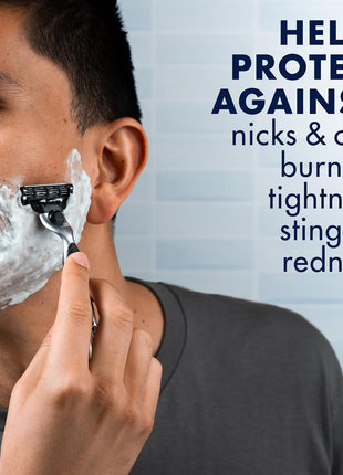 Gillette Series 3X Action Shave Gel, Sensitive Twin Pack, 7 Oz (Pack of 2)