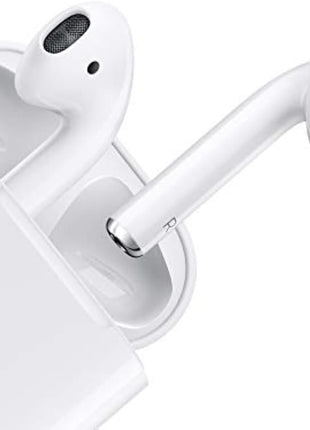 Apple AirPods Wireless Ear Buds, Bluetooth Headphones with Lightning Charging Case Included, Over 24 Hours of Battery Life, Effortless Setup for iPhone