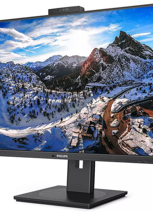Philips 329P1H 32 inch Class Webcam 4K UHD LCD Monitor - 16:9 - Textured Black