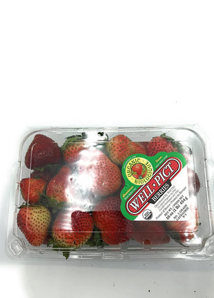 Organic Strawberries, 1 Lb