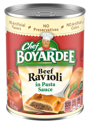 Chef Boyardee Beef Ravioli, 15 oz