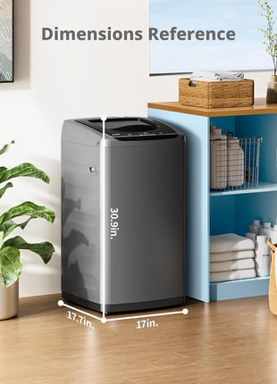 COMFEE' Portable Washing Machine 0.9 cu.ft Compact Washer with LED Display