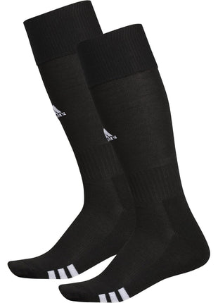 adidas Rivalry Soccer Men and Women, Workout Socks-Over The Calf, Black/White, M