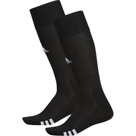 adidas Rivalry Soccer Men and Women, Workout Socks-Over The Calf, Black/White, M