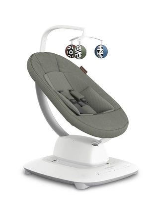 UPPAbaby Mamaroo Smart Swing â€“ Customizable Soothing Modes with MotionSync Technology â€“ Infant Recline + Bluetooth Enabled â€“ Included Newborn Insert â€“ Camila (Dark Green MÃ©lange)