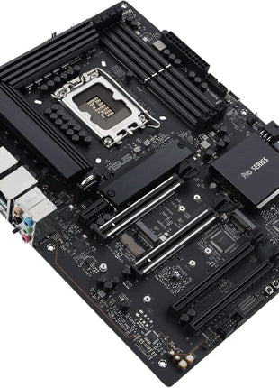 ASUS Pro WS W680-ACE IPMI Intel LGA1700 ATX workstation motherboard,2x PCIe 5.0x16 slot,DDR5,ECC memory,2x2.5 Gb Lan,3xM.2 slots,SlimSAS,BMC header,THUNDERBOLT4 Header,IPMI Expansion card bundled,ACCE