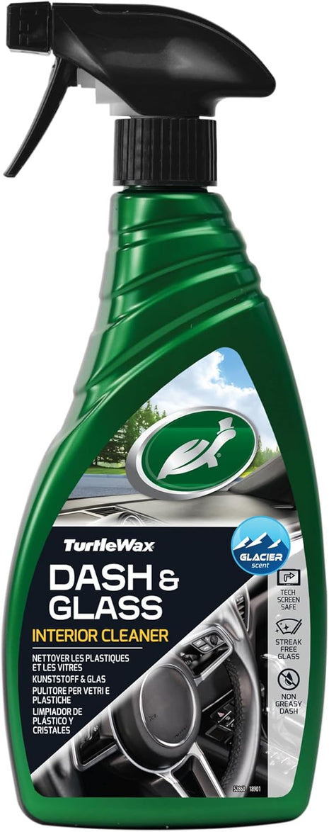 Turtle Wax 51783 Dash & Glass Car Dashboard & Window Screen Shine 500ml
