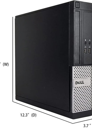 Dell OptiPlex Computer Desktop PC, Intel Core i5 3rd Gen 3.2 GHz, 16GB RAM, 2TB HDD, New 22 Inch LED Monitor, RGB Keyboard and Mouse, WiFi, Windows 11 Pro (Renewed)