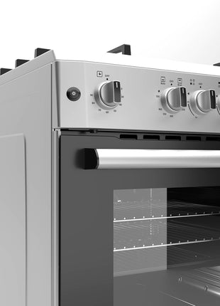 PremiumLevella 24" Gas Range with 4 Burners and 2.7 Cu. Ft. Oven Capacity (Black)