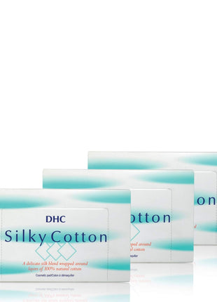 DHC, Silky Cotton Clear, (Pack of 3)