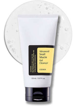 COSRX Snail Mutin Gel Cleanser, 5.1 fl oz (150 ml), Snail Cleanser, Cleanser, Face Wash, Foam Cleanser, Worried Skin, Dry Skin, Hydration, Moisturizing, Makeup Removal, Basic Cosmetics, Korean Cosmetics, Korean Skin Care