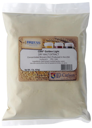 Briess - 812322 - Dry Malt Extract - Golden Light - 1 lb.