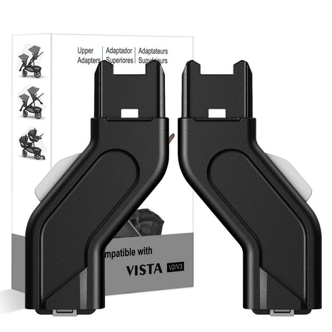 Upper Adapter Accessories Compatible with UPPAbaby Vista, Vista V2, Vista V3 Strollers/Bassinet, Toddler Sea, Infant Car Seats (Aria, Mesa V2, Mesa Max) — Not Compatible with Other Models