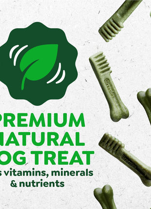 Greenies Veterinarian-Recommended Adult Natural Dental Dog Treats Petite Size, Dog Dental Chews, Original Flavor, 36 oz. Pack, 60 Count