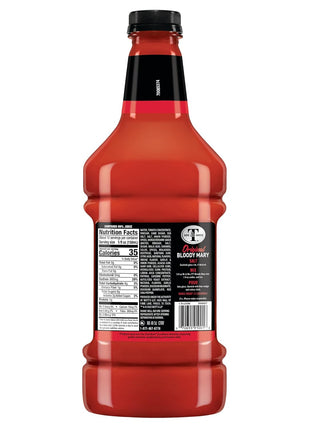 Mr & Mrs T Original Bloody Mary Mix, 1.75 L bottle (Pack of 6), Tomato Juice Blend Cocktail Mixer, Premium Ingredients, Perfect for Bloody Mary and Mocktail Drinks