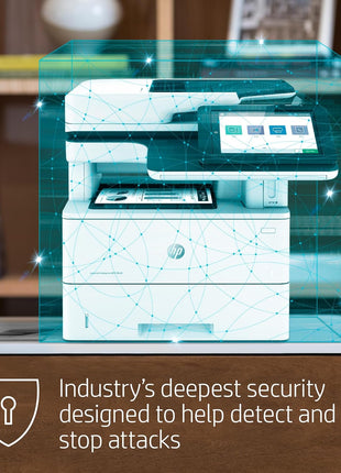 HP LaserJet Enterprise MFP M528f Monochrome All-in-One Printer with Built-in Ethernet & 2-Sided Printing (1PV65A)