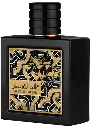 Lattafa Qaed Al Fursan - Oriental, Fruity, Fresh, Amber Wood - Eau de Parfum Long-Lasting Fragrance for Unisex, 3.40 Ounce / 100 ml