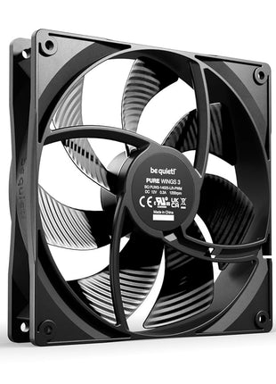 be quiet! Pure Wings 3 140mm Quiet PWM Case Fan | High top-end Speed with Low Minimum RPM | Extraordinary air Pressure | BL108
