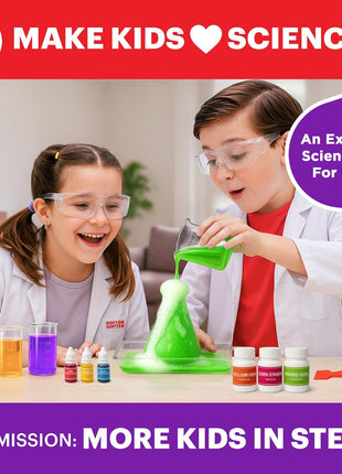 Doctor Jupiter My First Science Experiments Kit for Kids Ages 4+ | Birthday Gift Ideas for Boys & Girls 4, 5, 6, 7, 8 Year Olds, Science Kits for Kids Ages 5-7, STEM Educational Toys