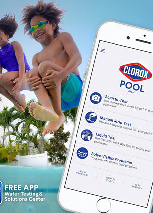 Clorox Pool&Spa XTRABLUE 3 inch Chlorinating Tablets, Individually Wrapped, Kills Bacteria & Stops Algae (5 LB)