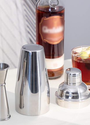 Briout Jigger for Bartending, Double Cocktail Jigger Japanese Premium 304 Stainless Steel Jigger 2 OZ 1 OZ with Measurements Inside