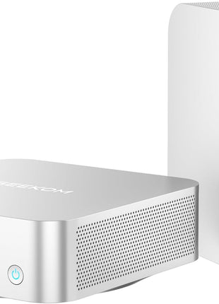 GEEKOM A6 Mini PC with AMD Ryzen 7 6800H (Beats 7730U/7640HS), 16GB DDR5 RAM (Upgradable), 1TB PCIe 4.0 SSD, Windows 11 Pro, USB4/8K/Wi-Fi 6E, Aluminium Design, Home Office & Multitasking Desktop PC