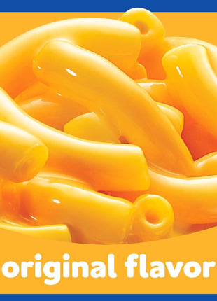 Kraft Easy Mac and Cheese, 18 Packets, for Easy Dinner or Dinner Sides, Original Flavor, No Artificial Flavors, Preservatives or Dyes, 38.7 oz