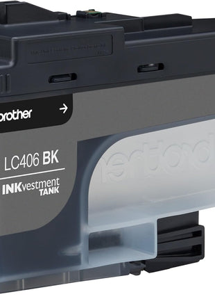 Brother Genuine LC406BK Standard Yield Black INKvestment Tank Ink Cartridge
