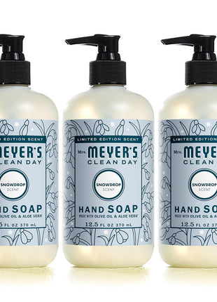 MRS. MEYER'S CLEAN DAY Hand Soap Refill, Lavender Scent, 33 Fl Oz Bottle