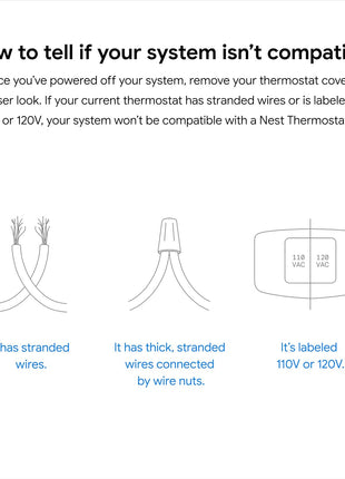 Google Nest Thermostat - Smart Thermostat for Home - Programmable Wifi Thermostat - Snow