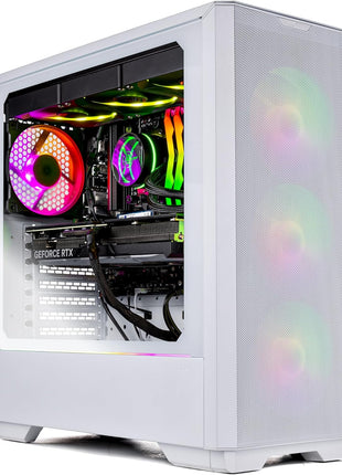 Skytech Gaming Eclipse Lite Gaming PC, AMD Ryzen 7 9800X3D 4.7GHz, AMD RX 9070XT 16GB VRAM, X670 Board, 2TB Gen4 NVMe SSD, 32GB DDR5 RAM 6000, 1000W Gold PSU, 360 ARGB AIO, WI-FI 5, Windows 11