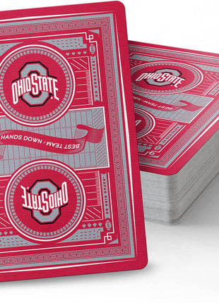 YouTheFan NCAA Officially-Licensed Playing Cards - Original Artwork on All face Cards and Jokers - Team's Official Colors - Quality Linen Texture - Designed in The USA