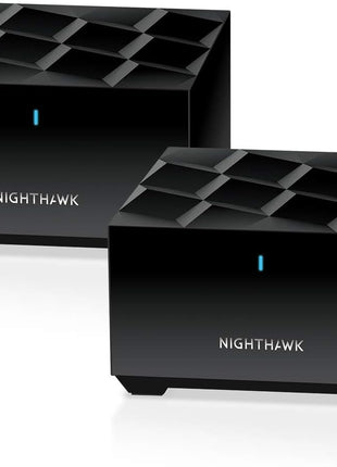 NETGEAR Nighthawk Advanced Whole Home Mesh Dual Band WiFi 6 System (MK72)– AX3000 Router with 1 Satellite Extender, Coverage up to 3,000 sq. ft. and 35+ Devices - Free Expert Help