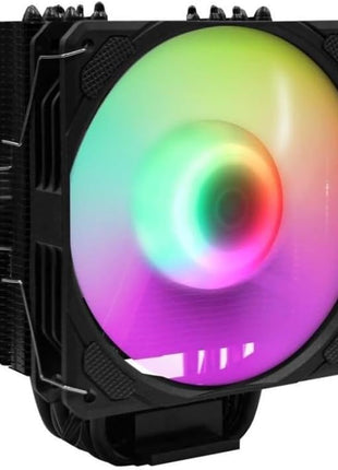Pano-Mounts CPU-12ARGB-6 120 mm CPU Stock Air Cooling Fan with 4 Pin - Black