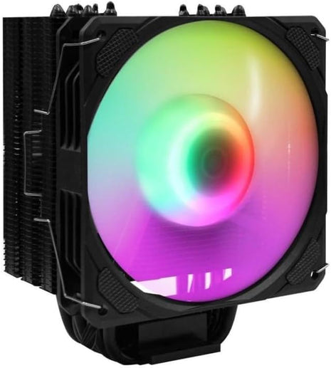Pano-Mounts CPU-12ARGB-6 120 mm CPU Stock Air Cooling Fan with 4 Pin - Black