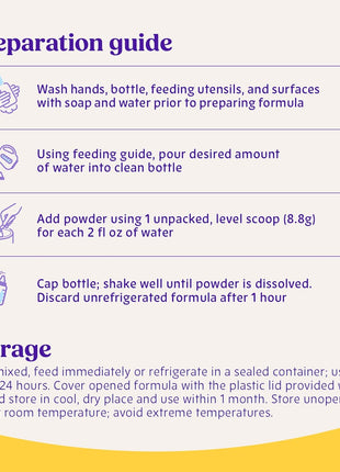 Bubs Whole Goat Milk Infant Formula for 0-12 Months, Non-GMO Milk, 20 oz | Goat Milk-Based Powder with Iron, DHA, ARA, Prebiotics & Essential Nutrients to Support Gentle Digestion