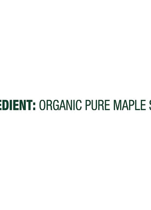 Maple Grove Farms Organic Pure Maple Syrup, Grade A Amber, 8.5 Ounce
