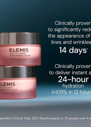 ELEMIS Pro-Collagen Rose Marine Cream, Lightweight Daily Face Moisturizer