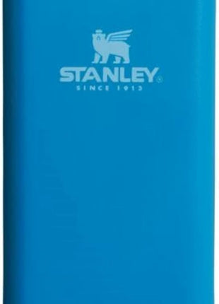 Stanley Adventure Pre Party Flask 8 oz | Leakproof Hip Flask | Hinge Connected Never Lose Cap | Insulated Stainless Steel Liquor Container | BPA Free | Hammertone Green