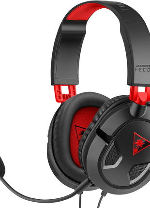 Turtle Beach Recon 50 Wired Gaming Headset - PC, Mac, PS4, PS5, Xbox Series X|S & Xbox One, & Mobile/Tablet with 3.5mm Removable Mic, 40mm Speakers, & In-line Controls  - Black