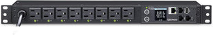 CyberPower PDU41001 Switched PDU, 100-120V/15A (Derated to 12A), 8 Outlets, 1U Rackmount | Outlets, 1U Rac